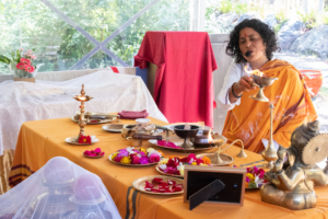 Vedic fire puja